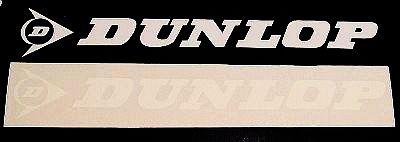 DUNLOP decal WHITE 600rr zx7r r6 zx6r f4i sv650 zx6rr  