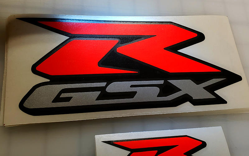 GSX-R Neon Fluorescent Red